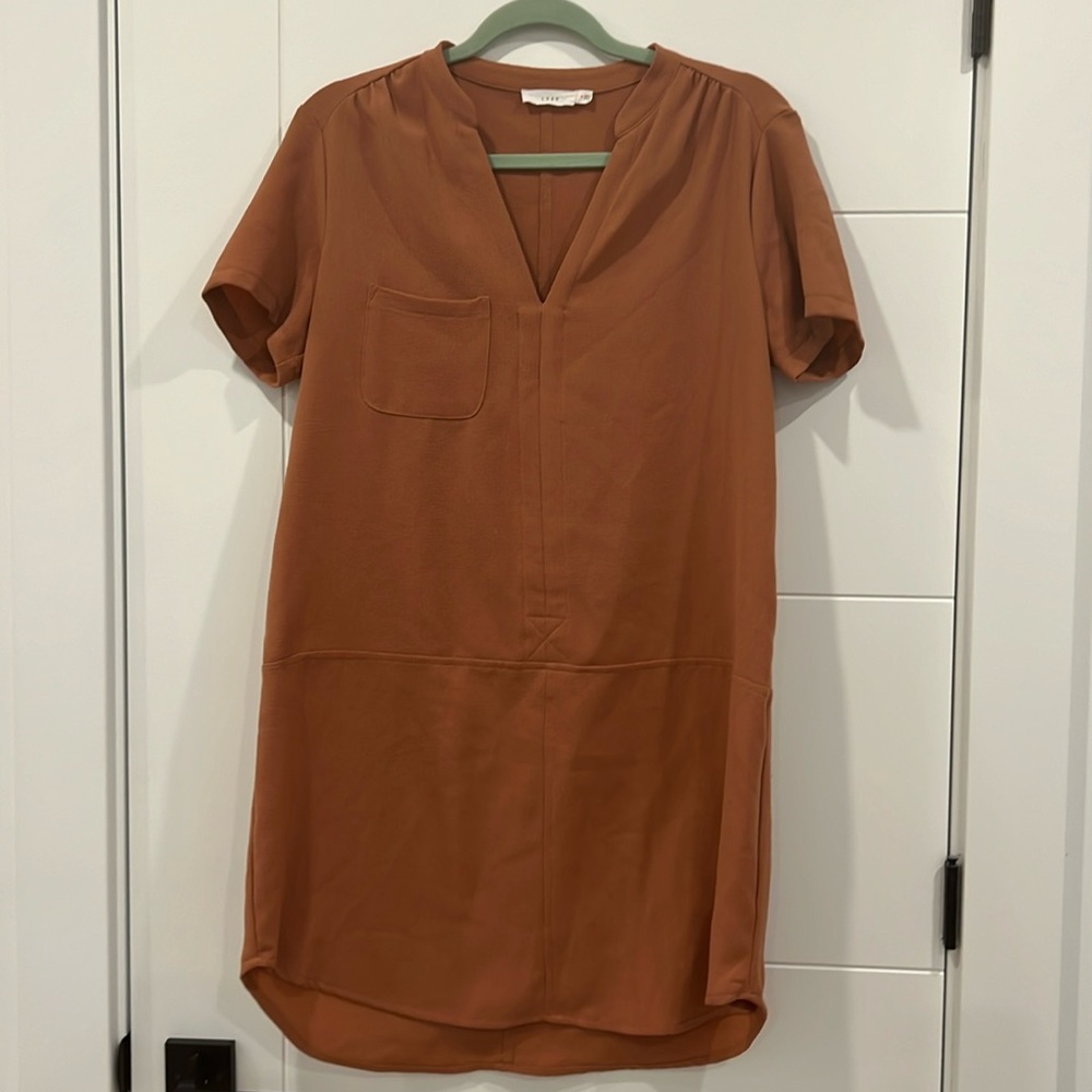 Lush Short Sleeve Dress